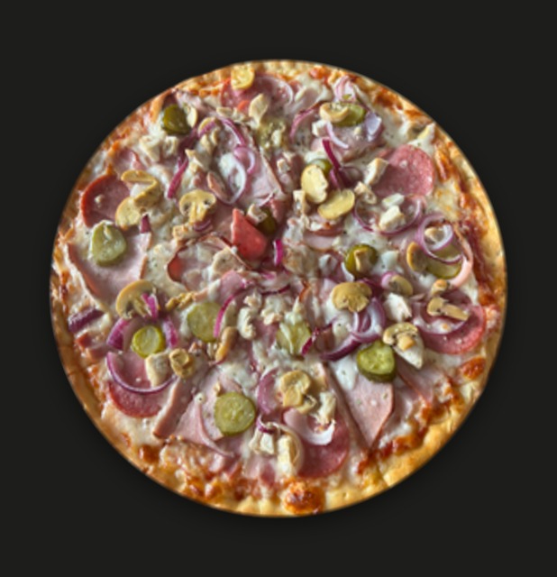 Četru gaļu pica
