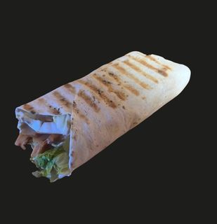 Kebabs lavašā