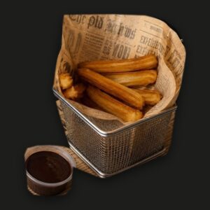 Churros ar šokolādi (8 gab.)