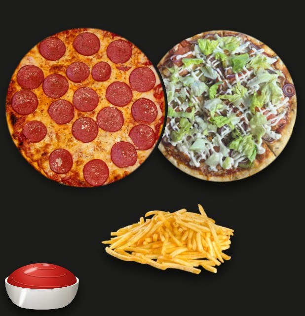 Trešdienas picu komplekts (pieejams tikai trešdienās)